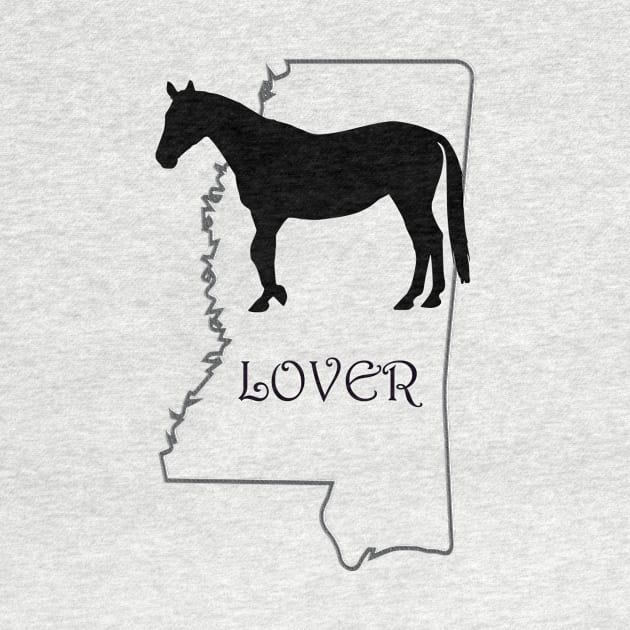 Mississippi Horse Lover Gift by Prairie Ridge Designs